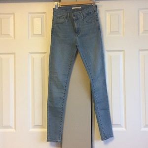 High Rise Levis 720 Super Skinny Jeans